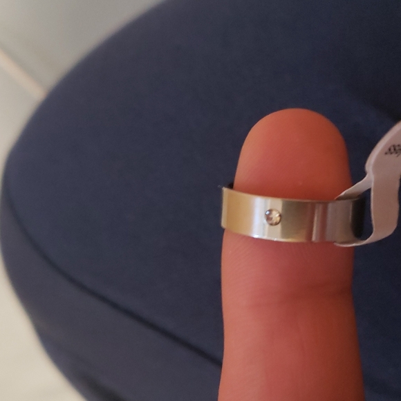 3 for 39 INOX Stainless Steel Unisex Diamond Ring - Picture 3 of 3